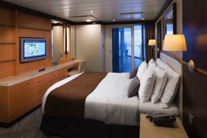Spacious AquaTheater Suite Large Balcony - 2 bedrooms